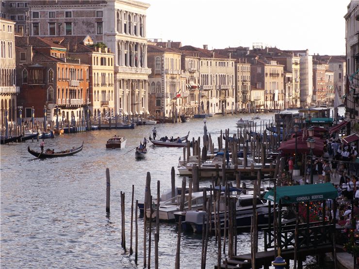 Picture Of Boats And Ships In Venice