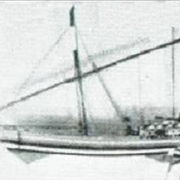 Picture Of Model Of A Medieval Mogadishan Ship