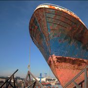 Picture Of Old Ship In Spain