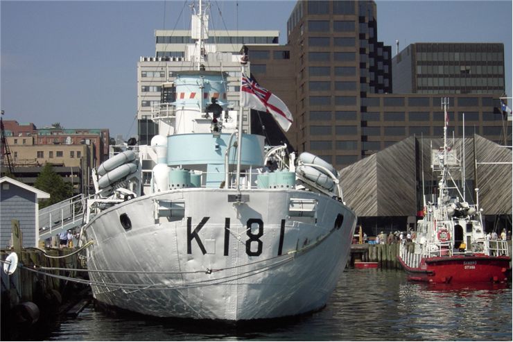 Picture Of Ship In The Harbour